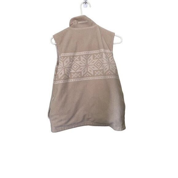 Lauren Ralph Lauren Reversible Vest Medium Womens  Tan natural capsule - Picture 2 of 11